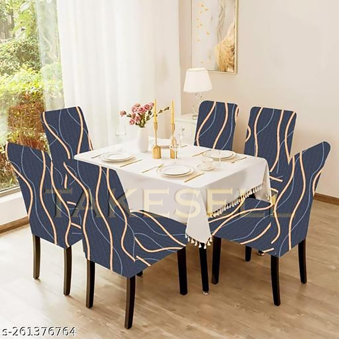 Stylish China Print Chair Cover.