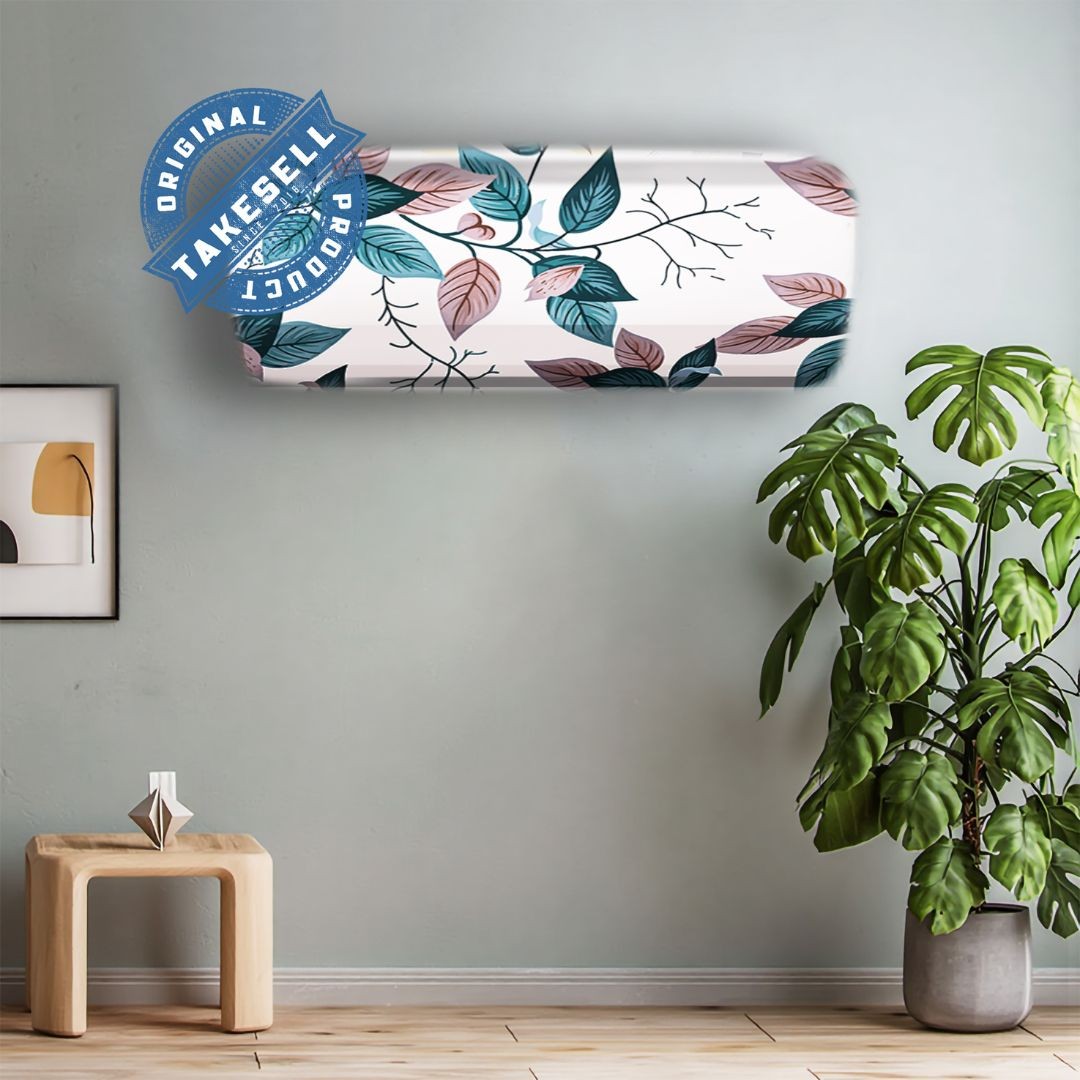 Pastel Vine Foliage AC Cover