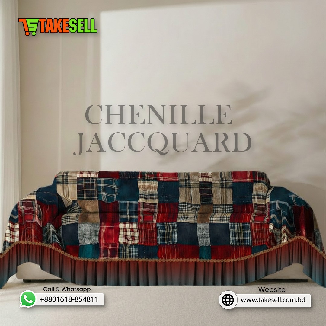 Southwestern Chenille jacquard Sofa Cover Full Spandex 2+2+1