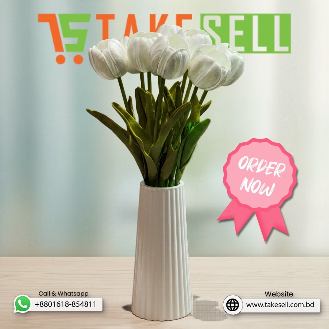 Premium White Tulip (Big)