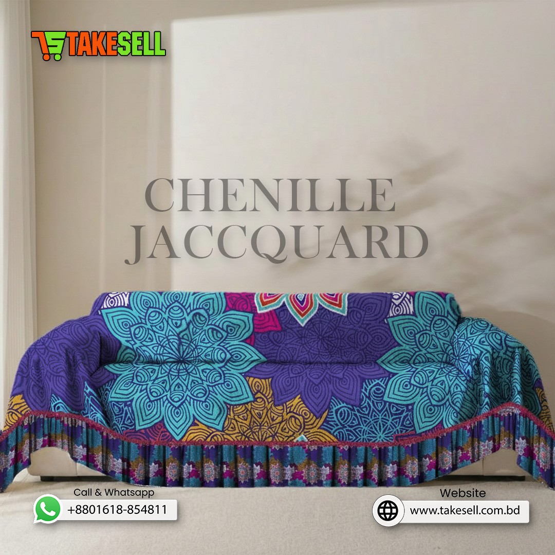 FANSU Chenille jacquard Sofa Cover Full Spandex 2+2+1