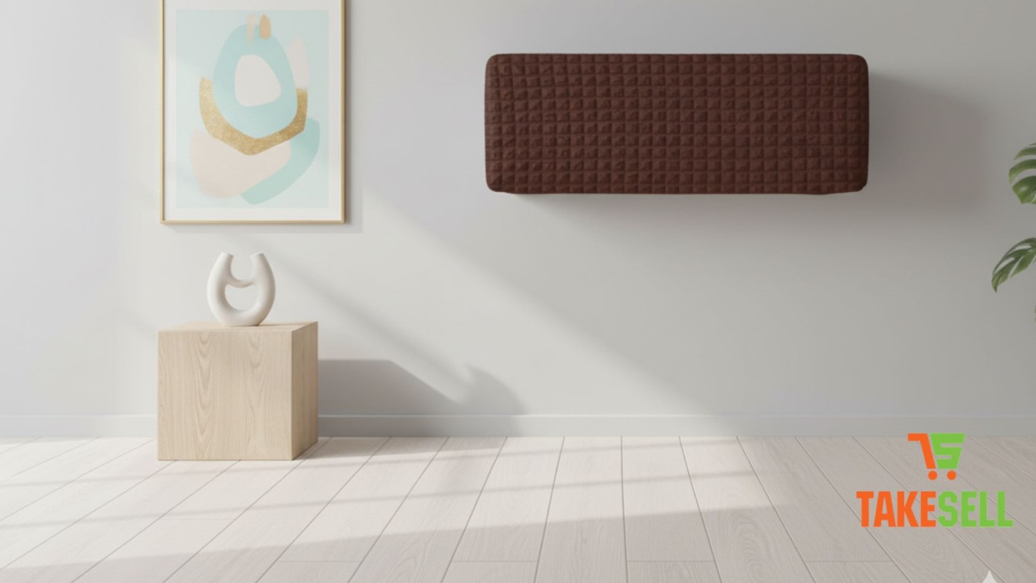 Chocolate Brown Turkey AC Cover