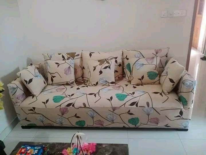 devan China Print Sofa Cover