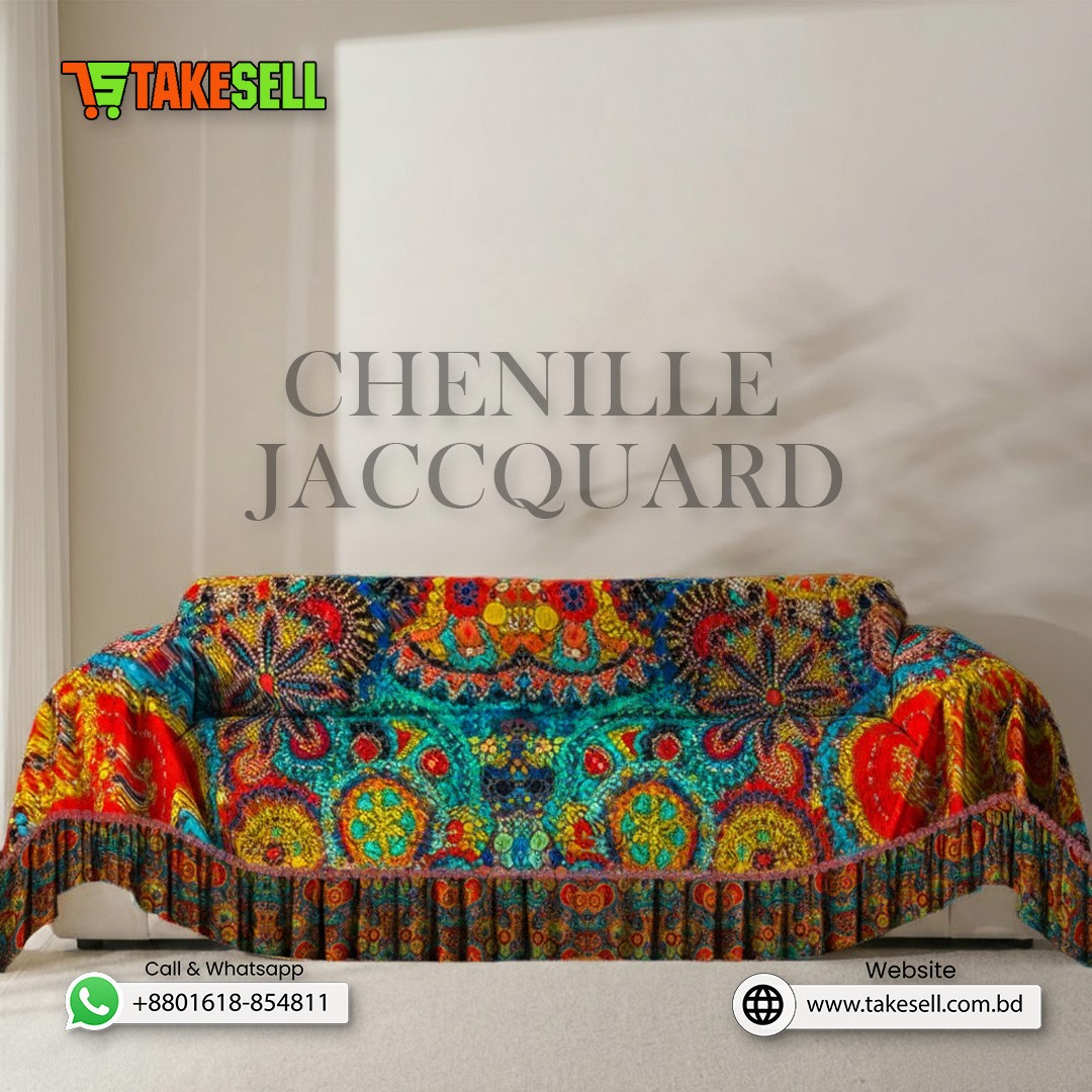 Tapestry Chenille jacquard Sofa Cover Full Spandex 2+2+1