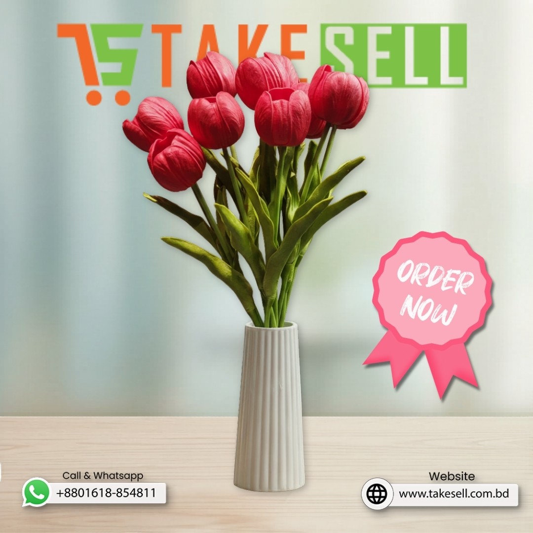 Premium Red Tulip (Big)
