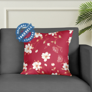 5 pcs Cushion Cover Floral Reversible Throw Pillow – Decorative