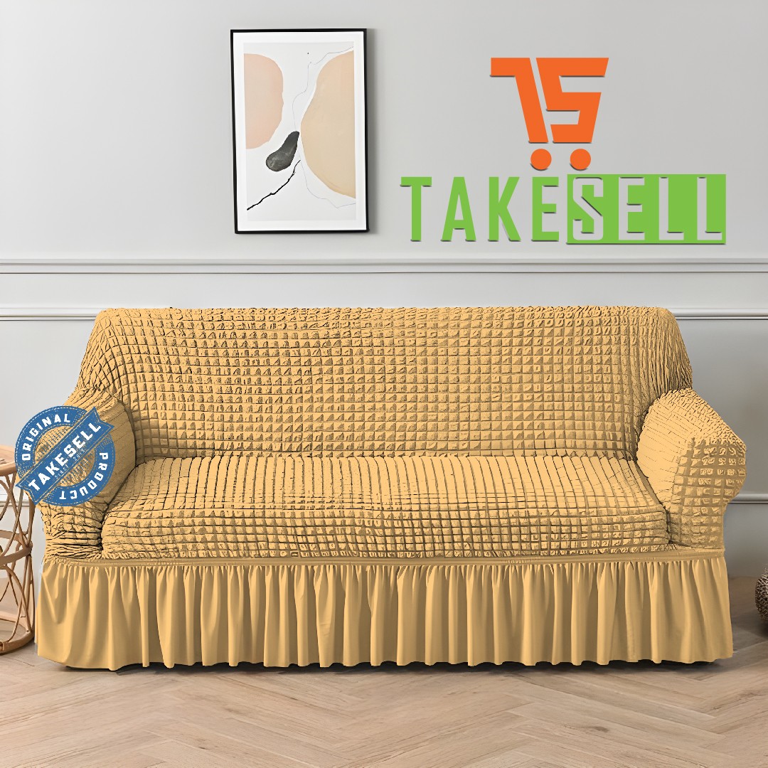 Brown color turkey sofa cover