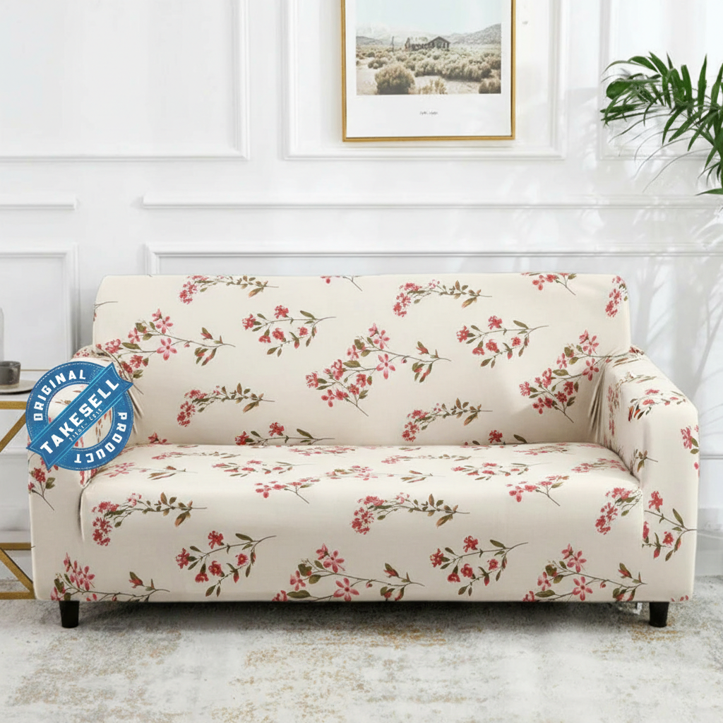 Royal Silk Road China Print Sofa Cover