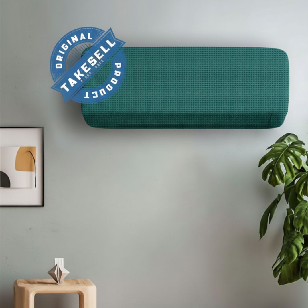 Deep Teal  Honeycomb Texture AC Cover