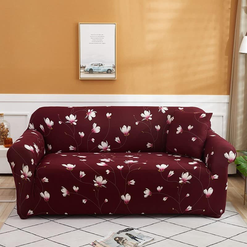 Stitch China Print Sofa Cover (3+2+1)