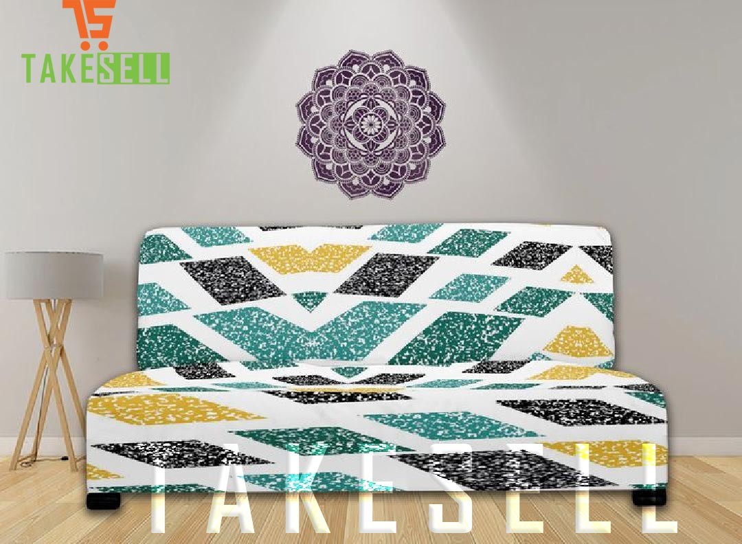 2+2+1 Exclusive  China Print Sofa Cover