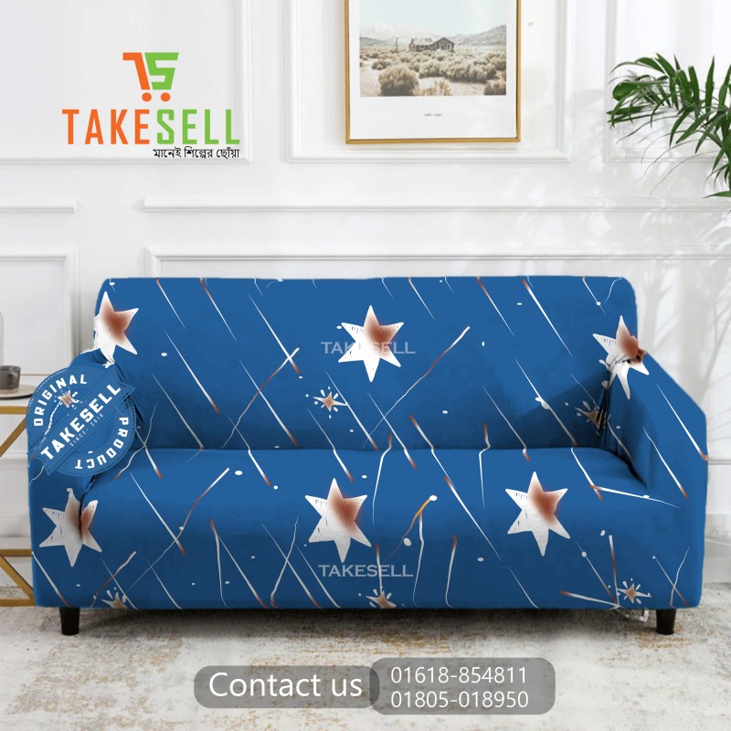 Cosmic Spark China Print Sofa Cover